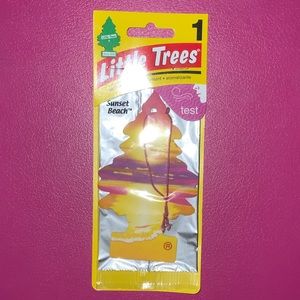 LITTLE TREES sunset beach car air freshener